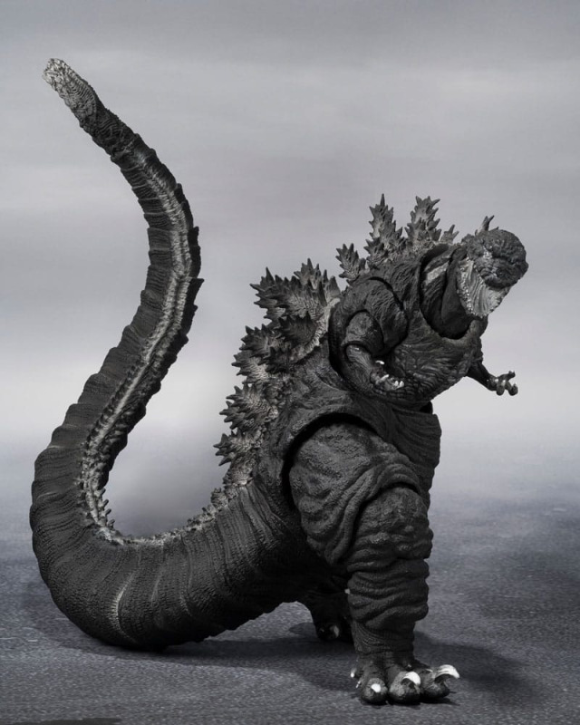 Godzilla S.H. MonsterArts Action Figure Godzilla (2016) The Fourth Orthochromatic Version 18 cm 3