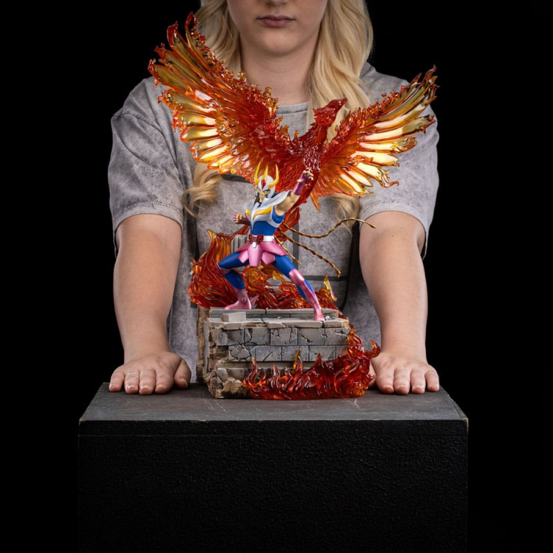Saint Seiya Deluxe Art Scale Statue 1/10 Phoenix Ikki 41 cm 12
