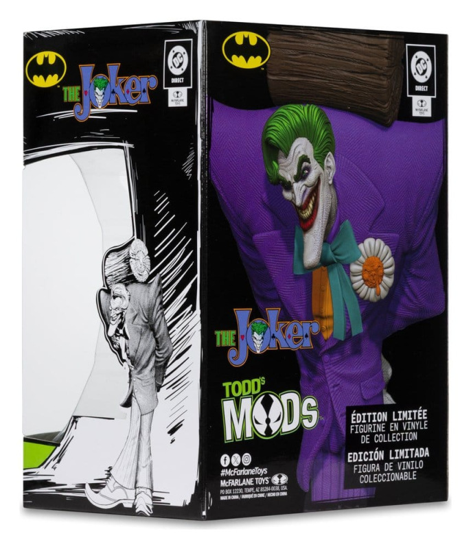 DC Direct Collector Vinyl Statue The Joker (Limited Edition Todd's Mods) 13 cm 8