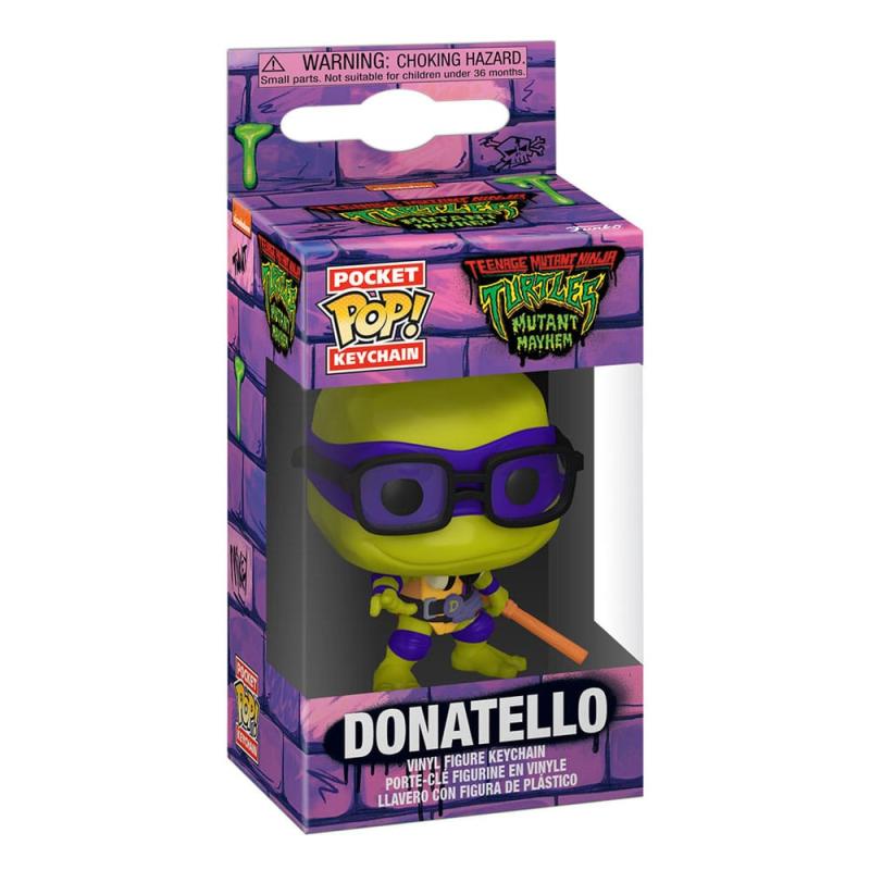 Teenage Mutant Ninja Turtles POP! Vinyl Keychains 4 cm Donatello Display (12)