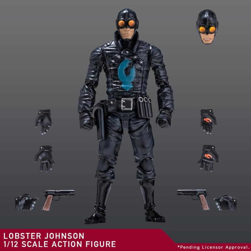 Hellboy Action Figure 1/12 Lobster Johnson 17 cm