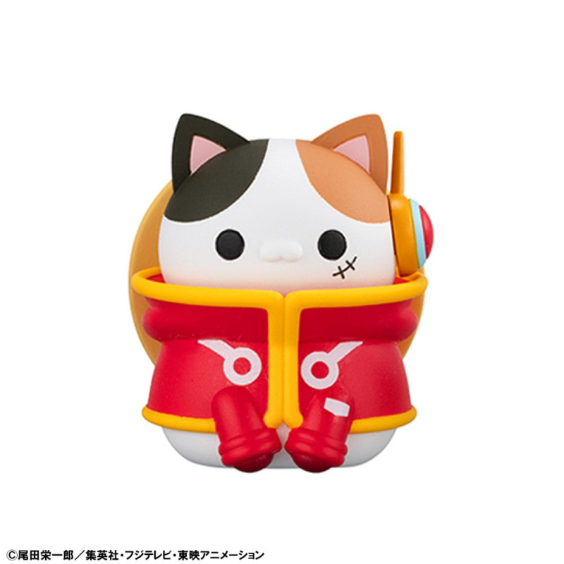 One Piece Mega Cat Project Trading Figure Egghead NyanPieceNyan! 3 cm Assortment (8) 1