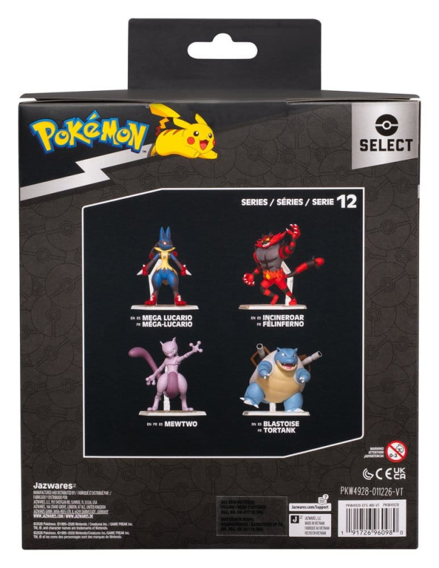 Pokémon Select Super-Articulated Action Figure Mega Lucario 3