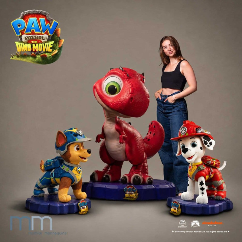 PAW Patrol Life-Size Statue Rhubarb (without Base) 135 cm 10