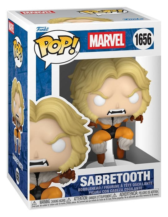 Marvel Weapon X Program POP! Vinyl Figure Sabertooth 9 cm 1