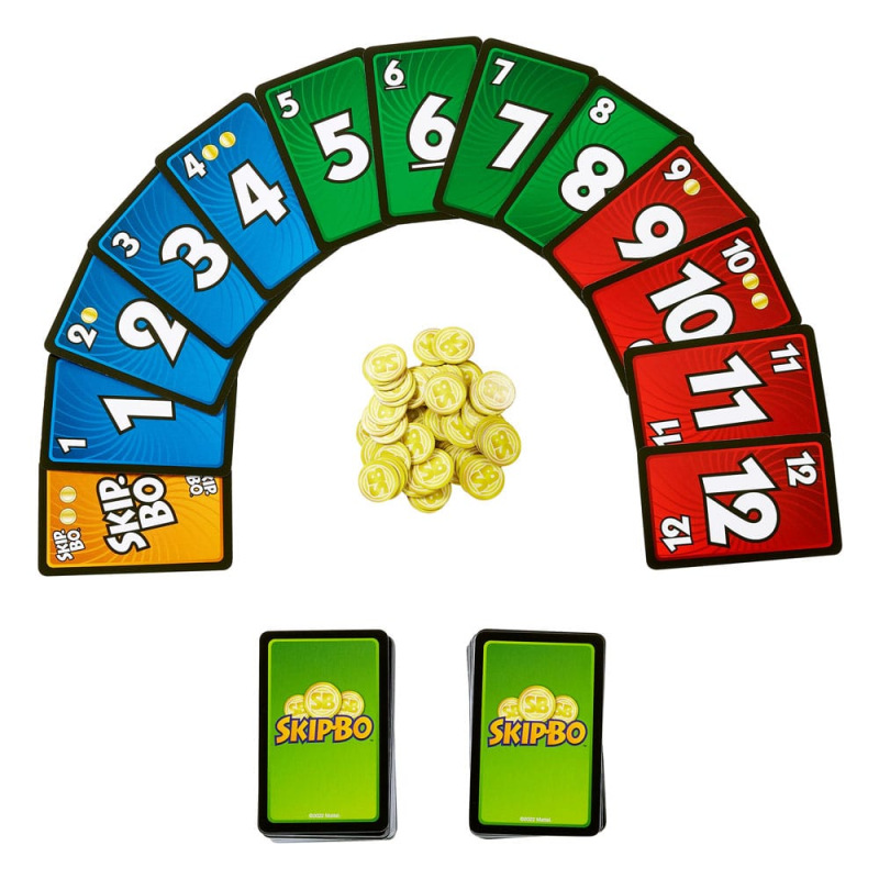 Skip-Bo Masters Card Game 1