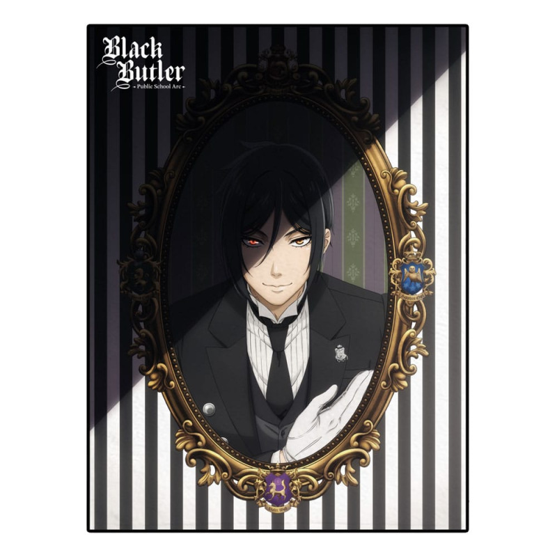 Black Butler: Public School Arc blanket Sebastian 120 x 160 cm