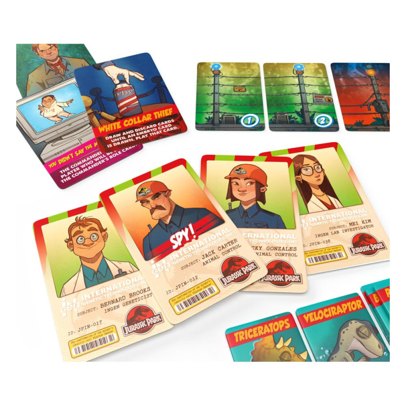 Jurassic Park Hidden Role Game The Spy Game *English Version* 3