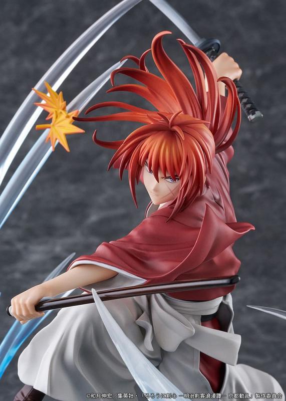 Rurouni Kenshin: Meiji Kenkaku Romantan Kyoto Douran PVC Statue 1/7 Kenshin Himura Souryusen Ver. 27