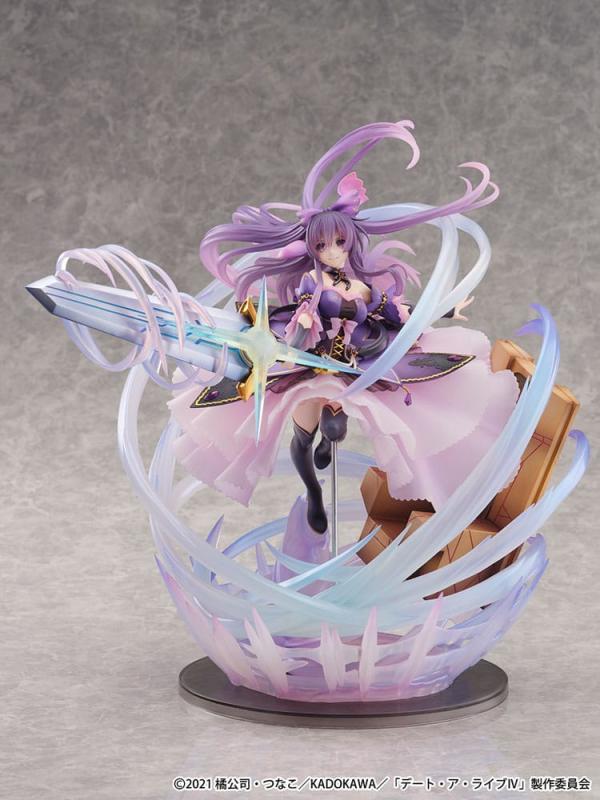 Date A Live IV SHIBUYA SCRAMBLE FIGURE PVC Statue 1/6 Tohka Yatogami Princess Amethyst Dress Ver. 32