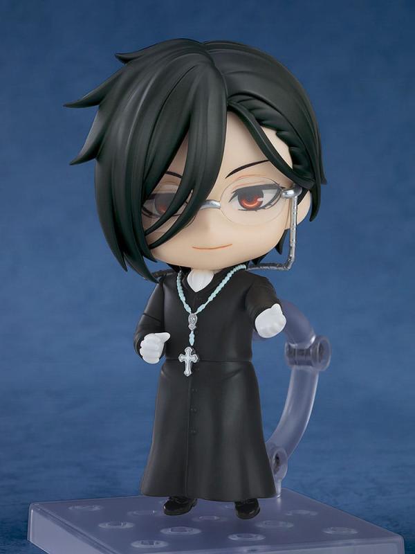 Black Butler: Boarding School Arc Nendoroid Action Figure Sebastian Michaelis: Sapphire Owl Ver. 10 1