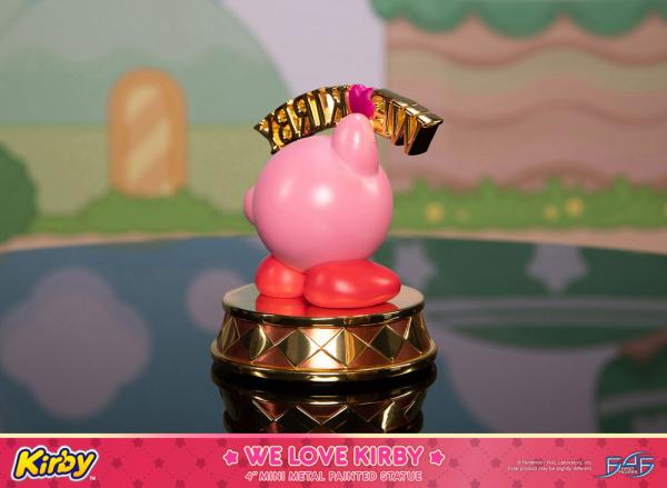 Kirby DieCast Statue We Love Kirby 10 cm