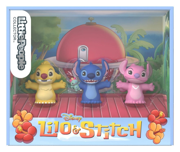 Lilo & Stitch Little People Collector Mini Figure 3-Pack Stitch & The Cousins 7 cm 5