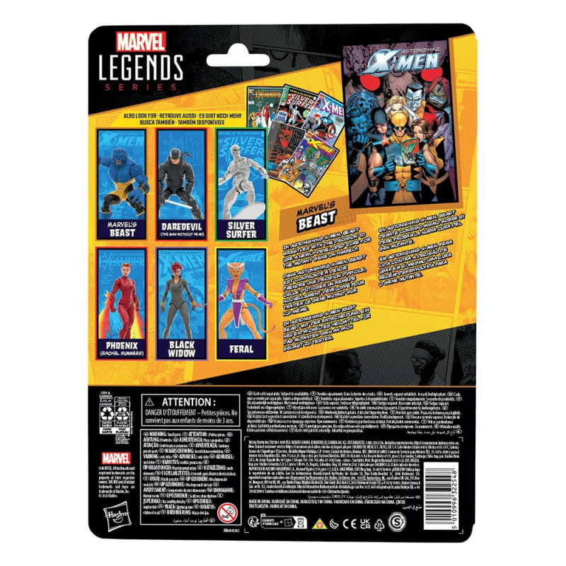 Astonishing X-Men Marvel Legends Action Figure Marvel's Beast 15 cm 1