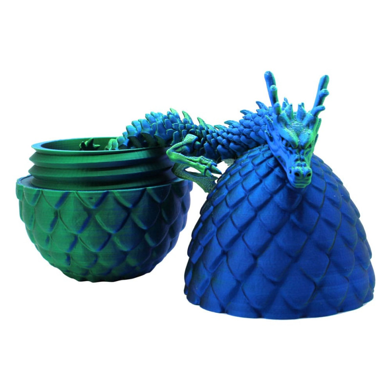 Darkliths 3D Fidget Toy Dragonegg with Dragon 15 cm Display (12) 3