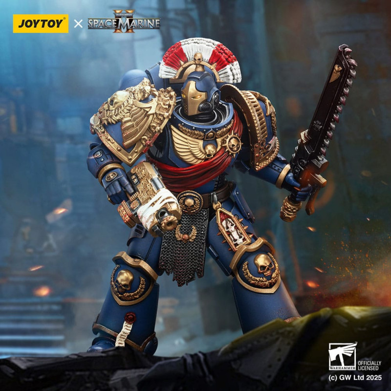 Warhammer 40,000: Space Marine 2 Action Figure Ultramarines Relic Secundus Armour 20 cm 11