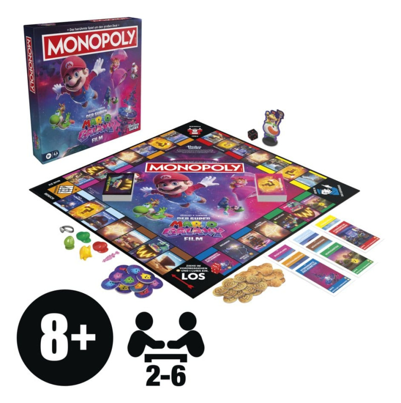The Super Mario Galaxy Movie Monopoly Board Game *German Version* 3