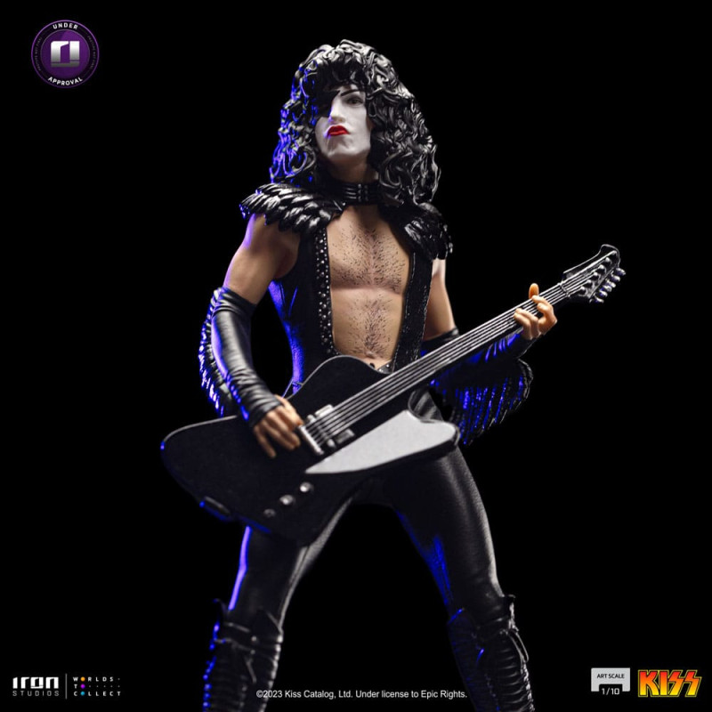 Kiss Art Scale Statue 1/10 Paul Stanley 22 cm 5