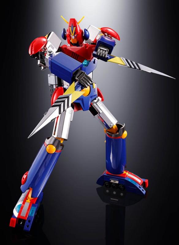 Super Electromagnetic Machine Voltes V Soul of Chogokin Diecast Action Figure GX50-SP Com-Battler V