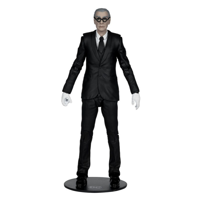 Batman Forever DC Multiverse Action Figure with Vehicle Alfred Pennyworth & Batmobile (Gold Label) 7 6