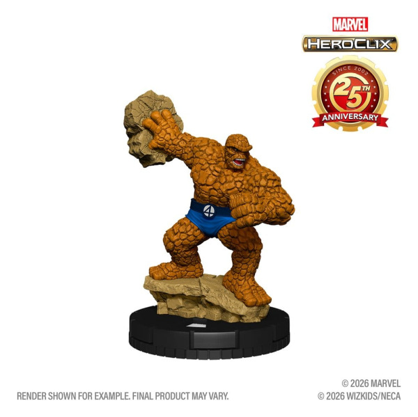 Marvel HeroClix: 25th Anniversary Starter Set Fantastic Four 3