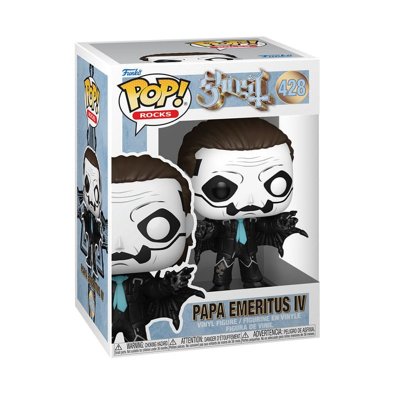 Ghost Band POP! Rocks Vinyl Figure Papa Emeritus IV (Bat Outfit) (Glitter) 9 cm 1