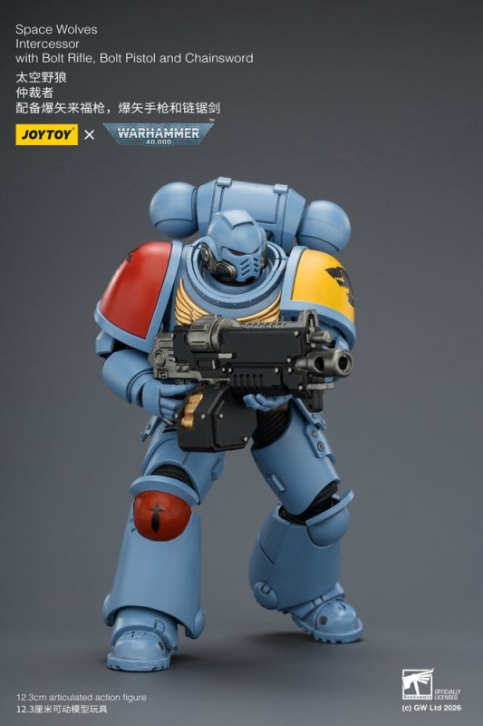 Warhammer 40,000 Action Figure Space Wolves Intercessor 12 cm 12