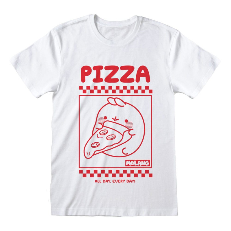 Molang T-Shirt Pizza Box Size M 1