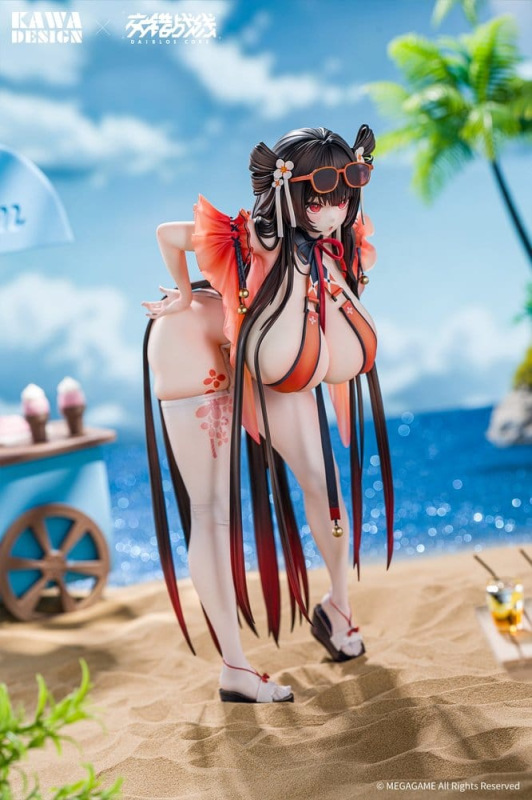 Daiblos Core PVC Figure 1/6 Maree Rouge Rakubai no Utage 25 cm 5
