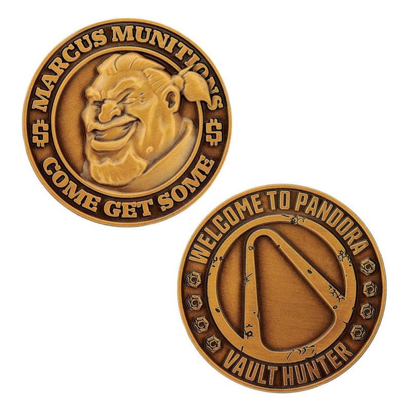 Borderlands Collectable Coin Marcus Munitions Limited Edition 1