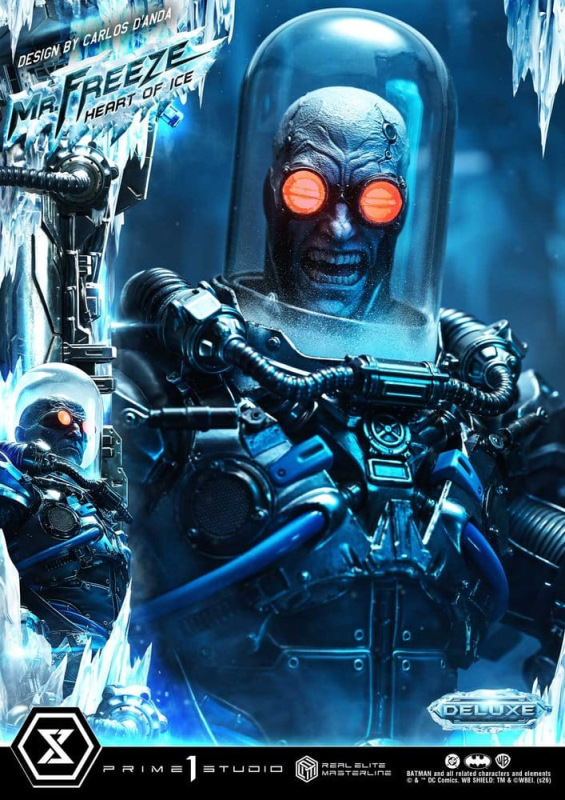 DC Comics Real Elite Masterline Series Statue 1/3 Batman (Comics) Mr. Freeze Heart of Ice (Design by 2