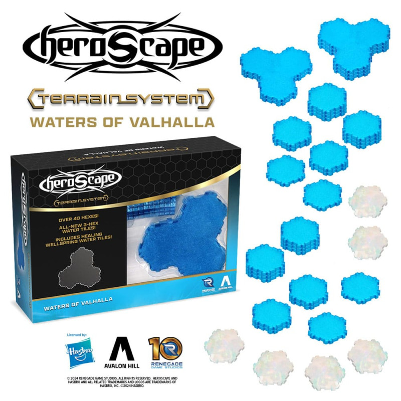 Heroscape Expansion Waters of Valhalla Terrain *English Version* 1