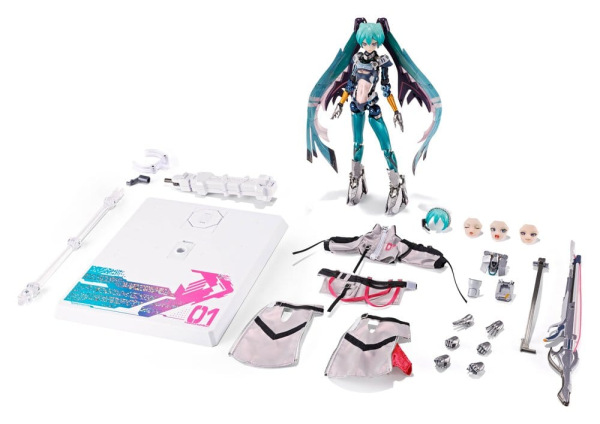Hatsune Miku Metal Build Diecast Action Figure Hatsune Miku 18 cm 8