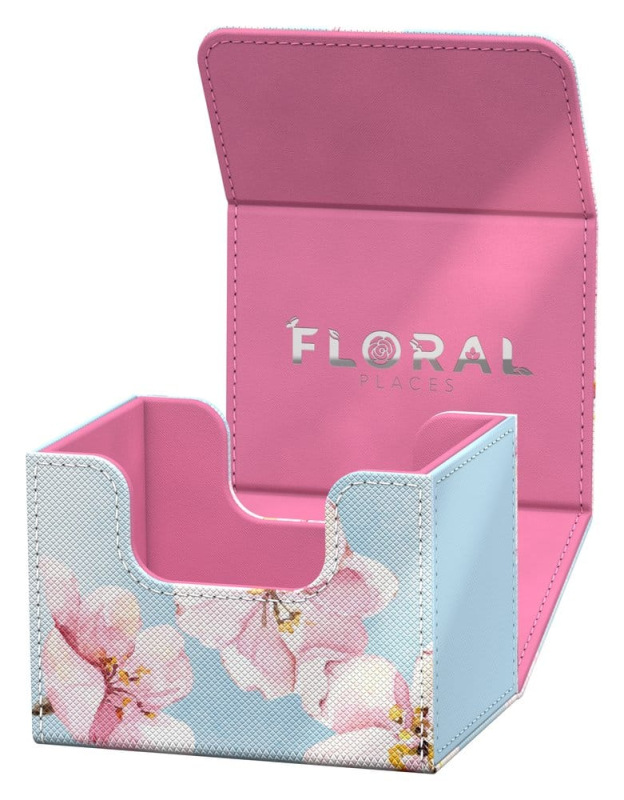 Ultimate Guard Sidewinder 100+ Xenoskin "Floral Places" - Cherry Blossom 5