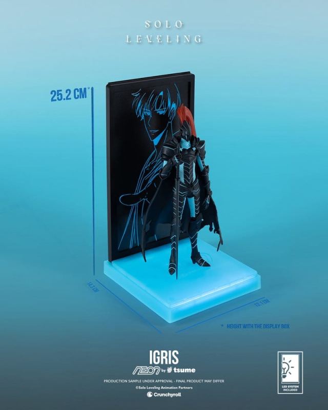 Solo Leveling Neon Figure 1/9 Igris 20 cm 9