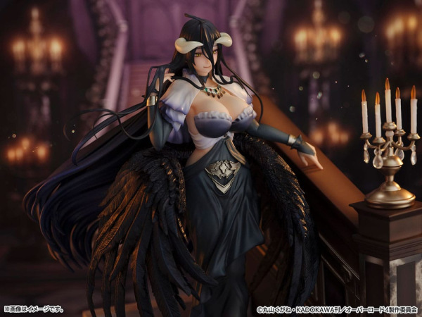 Overlord SHIBUYA SCRAMBLE FIGURE PVC Statue 1/7 Albedo Jet Black Dress Ver. 28 cm 1