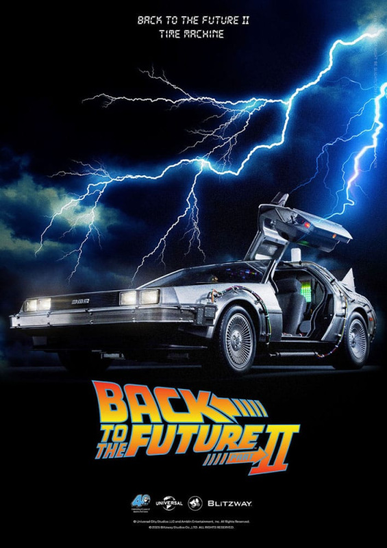 Back to the Future II Premium UMS vehicle 1/6 Time Machine 74 cm 2