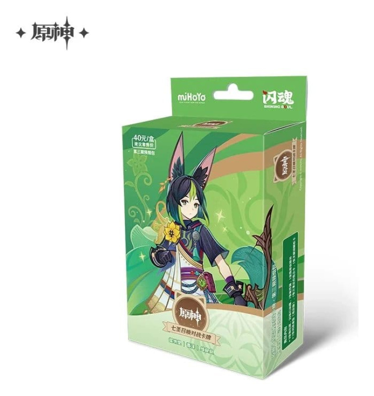 Genshin Impact Trading Card Game Pre-Build Starter Deck 06 Series 03 Tighnari *Chinese Version*