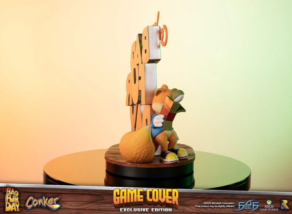 Conker´s Bad Fur Day Statue Game Cover Exclusive Edition 45 cm 6