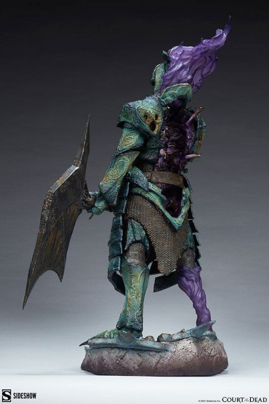 Court of the Dead Premium Format Figure Oathbreaker Strÿfe: Fallen Mortis Knight 60 cm 3