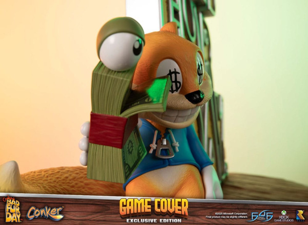 Conker´s Bad Fur Day Statue Game Cover Exclusive Edition 45 cm 12