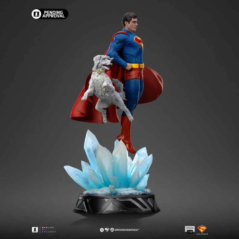 Superman Legacy Art Scale Statue 1/10 Superman & Krypto 32 cm 10