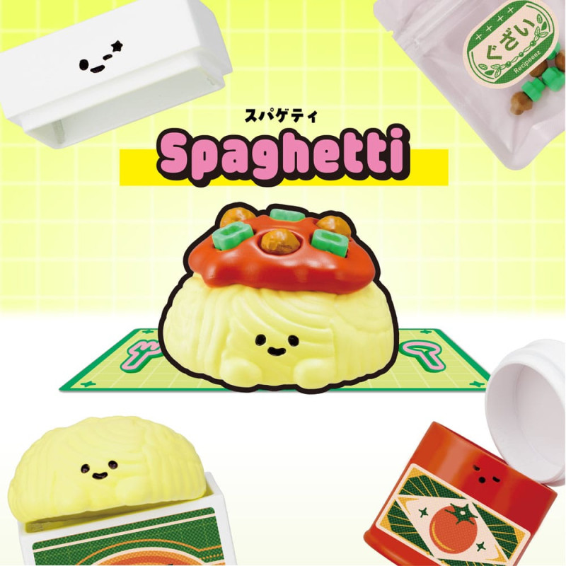 Recipeeez Mini Figure Menu 01 3 cm Assortment (4) 3