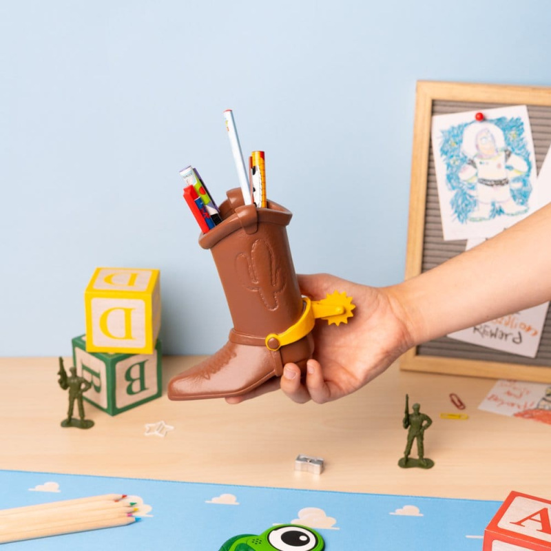 Disney Pixar Toy Story Pen Holder with Stationery Set Woody's Boot 16 cm 4