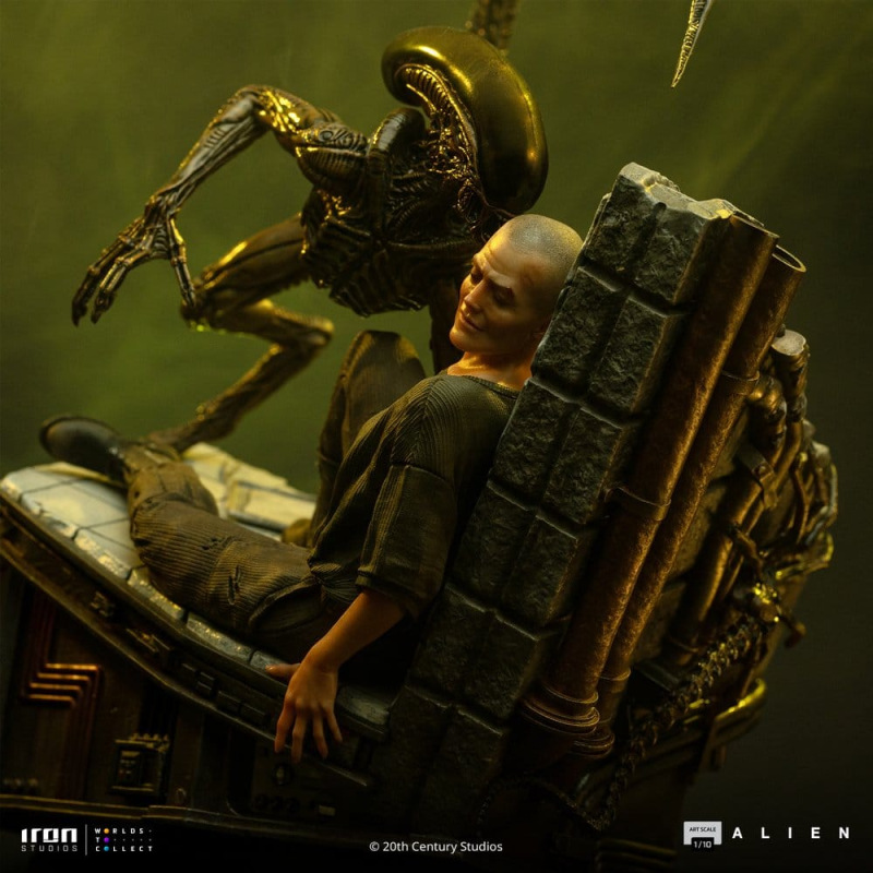 Alien 3 Art Scale Statue 1/10 Ellen Ripley and Dog Alien 23 cm 10