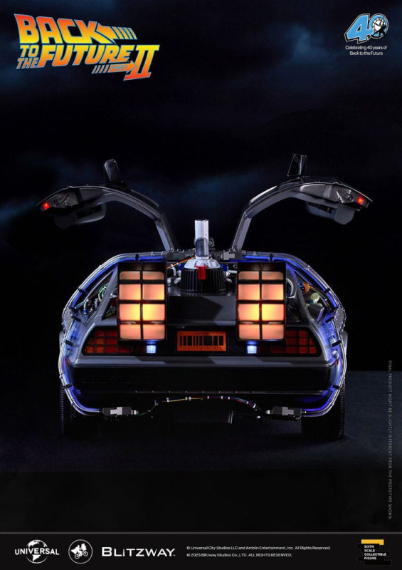 Back to the Future II Premium UMS vehicle 1/6 Time Machine 74 cm 7
