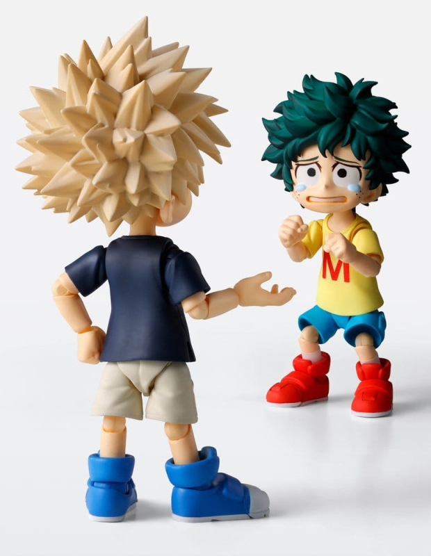 My Hero Academia S.H.Figuarts Action Figure Izuku Midoriya & Katsuki Bakugo -Childhood Set- 9 cm 6