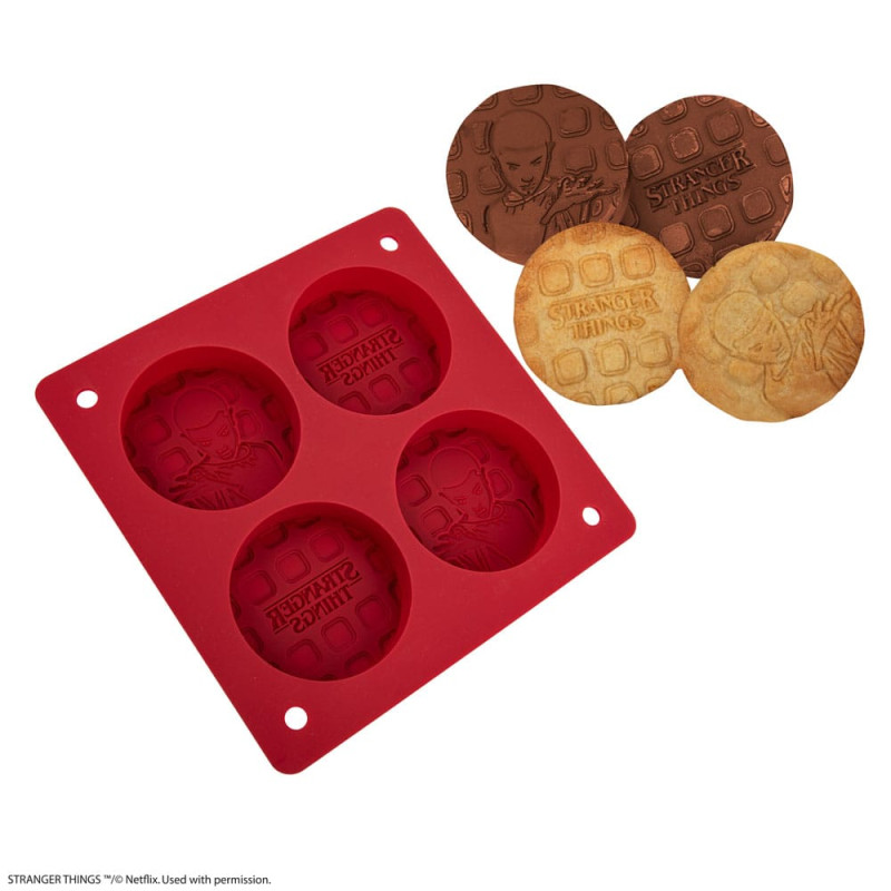 Stranger Things Waffle Silicone Mold Eleven 4