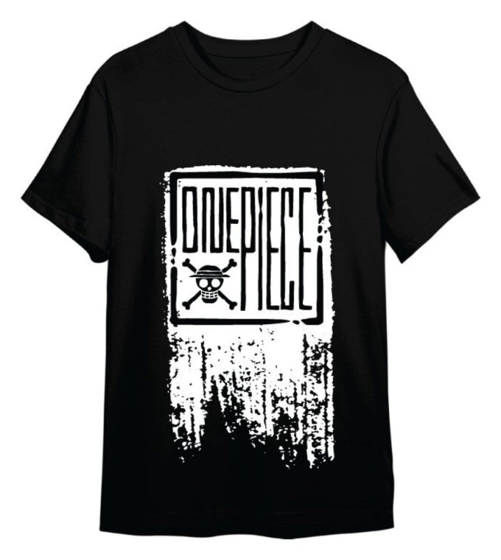 One Piece T-Shirt One Piece Logo Black Size XXL 1