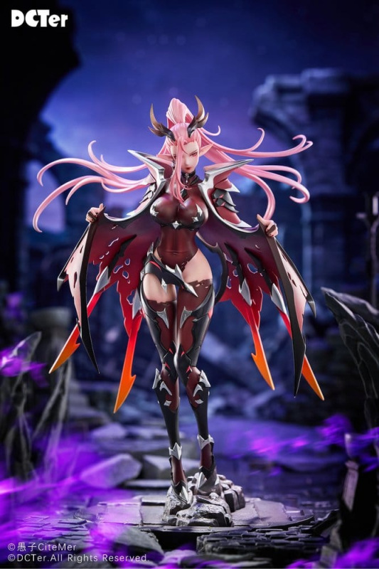 Original Character PU Figure 1/7 Heslion Draco Bellatrix Feminina 27 cm 6